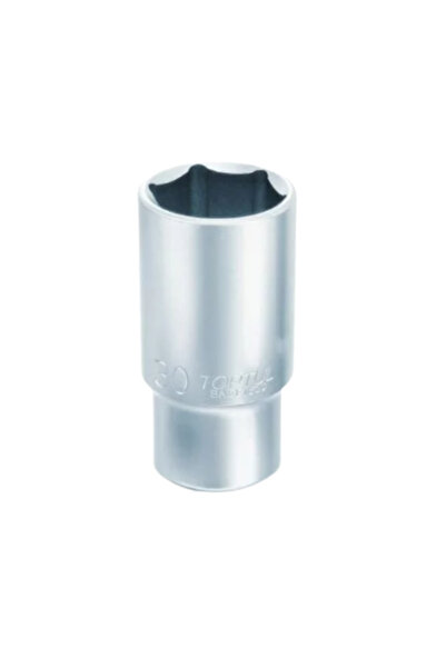TOPTUL BAEE1628 wrench, deep socket, 1/2 inch square drive, hexagonal profile, opening 2
