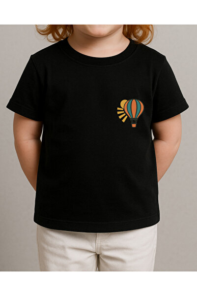 TREND YANKI Unisex Children's T-Shirt (Flying Balloon)