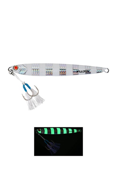 Fujin Valhalla Darksea 80gr Metal Jig Yem - MT04 Zebra Glow