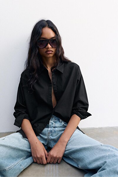 Pull & Bear Poplin gömlek