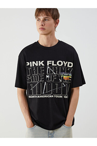 LC Waikiki XSIDE Herren-T-Shirt aus bedruckter gekämmter Baumwolle mit Rundha...