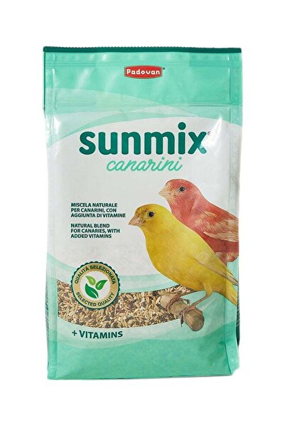 Padovan Sunmix Canarini Complete Feed For Canaries Multicolour 850grams