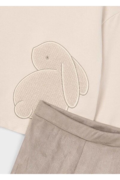 MAYORAL Girl's Tights Set 4-8 Years Old Ecru