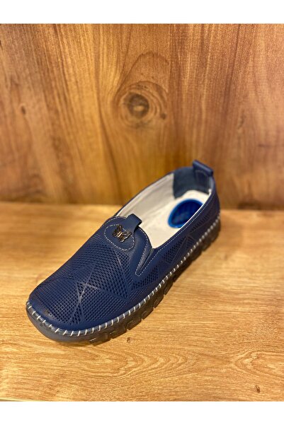 MASSİMA حذاء باليه من الجلد الطبيعي بنعل جل