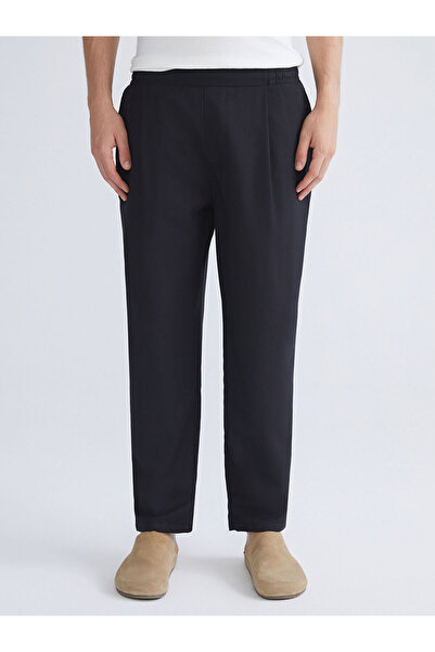 LC Waikiki Black Comfortable Fit Men's Trousers