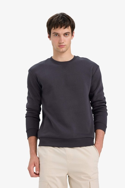 DeFacto Men's Sweat T3777Az/Ar138 D.Anthra