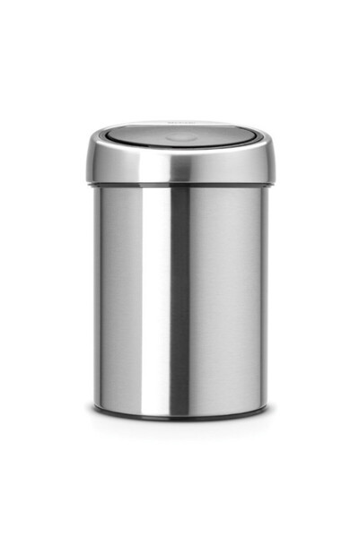Brabantia Touch Bin 647211, 3 l, Smooth and silent opening, Wall mounted, Stainless steel/matt