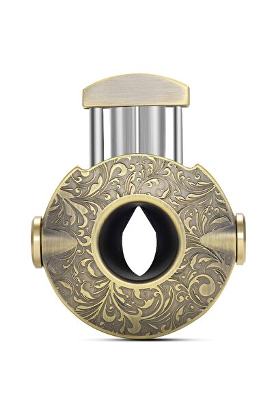 LEBLOU Premium Cigar Cutter – Stainless Steel, Double Sharp Blades with V-Cut
