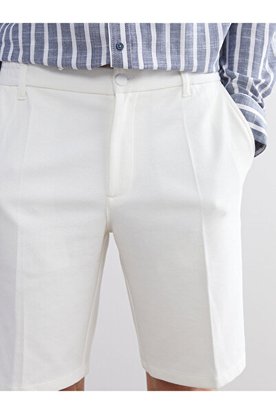 LC Waikiki Ανδρικό σορτς Ecru Standard Fit