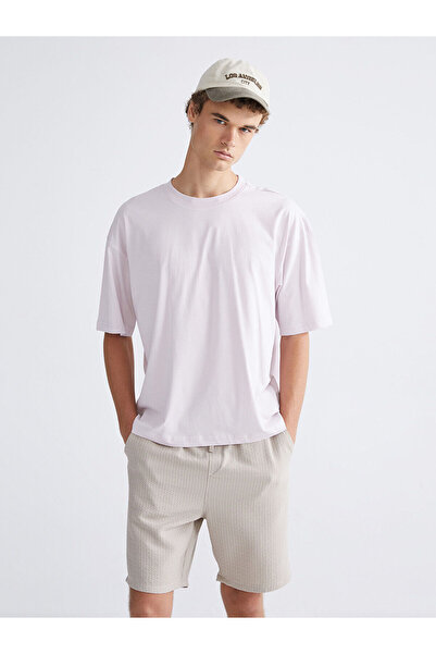 LC Waikiki Crew Neck Combed Cotton Men's T-Shirt