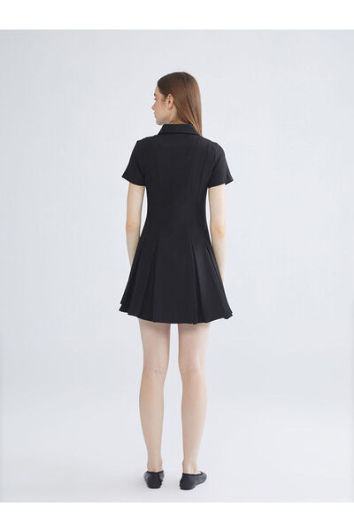 LC Waikiki Сорочка з коміром-стійкою Міні-сукня