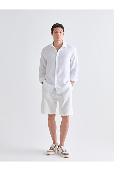 LC Waikiki Özmarka New Season Comfortable Fit Men's Muslin Shorts