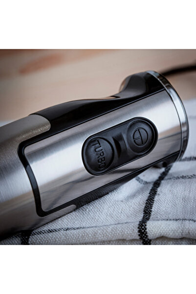 Voltz Blender, tocător și mixer 3 în 1 Oliver OV51112JSC, 1500 W, oțel inoxidabil, 2 viteze, argintiu