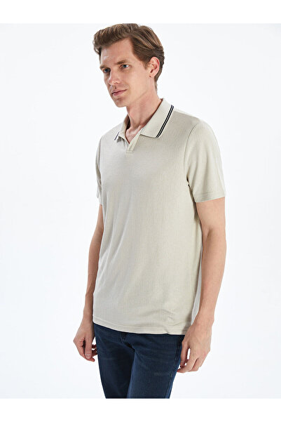 LC Waikiki Nevavm with a Difference Polo Collar Men's T-Shirt