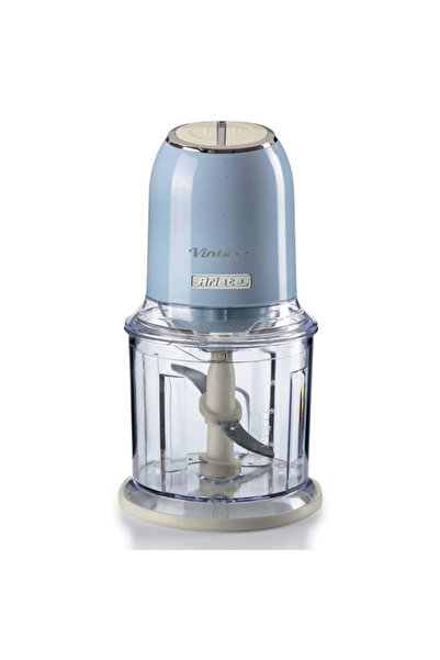 ARIETE Chopper VINTAGE 0438/05, 400W, 600 ml, 2 speeds, Stainless steel, Graduated cup, Blue