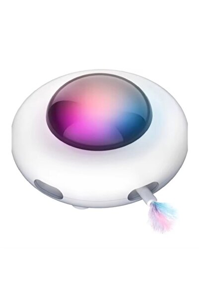 ILA PRODUCT Jucarie Inteligenta Interactiva Pentru Pisici, Ila Product®, Cu Senzor De Obstacole, Vibratii, Misc