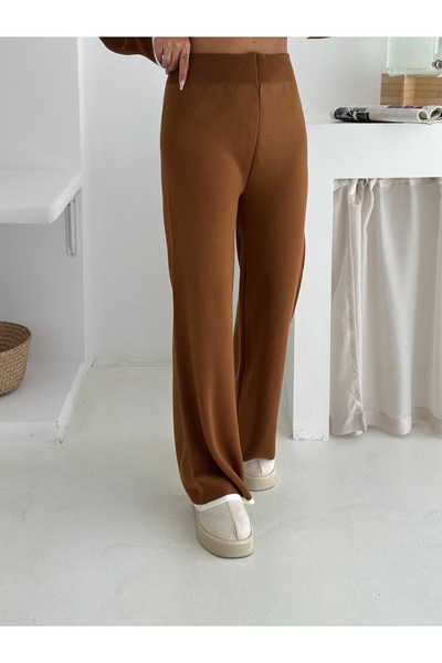 b buhari bykoc Turtleneck Striped Knitwear Set