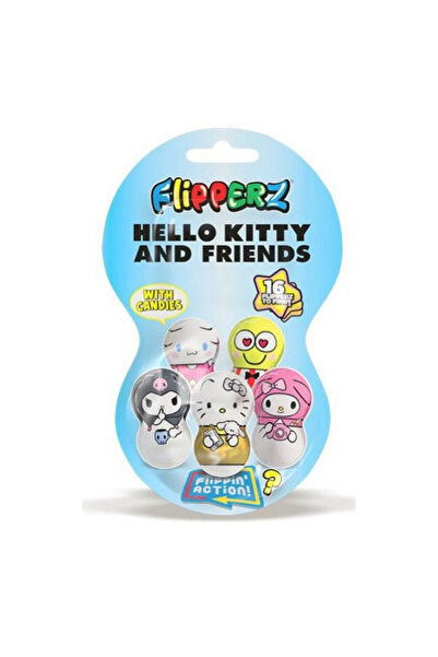 Relkon Flipperz Hello Kitty and Friends – Şeker Hediyeli Figür (16 Farklı Kar...