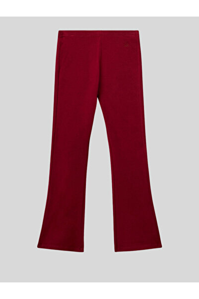 JENA Girl's Spanish Leggings 6-14 Years Old Burgundy