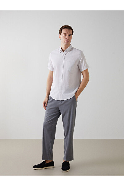 LC Waikiki Ανδρικό πουκάμισο New Season Regular Fit Λινό Μικτό - S56053Z8