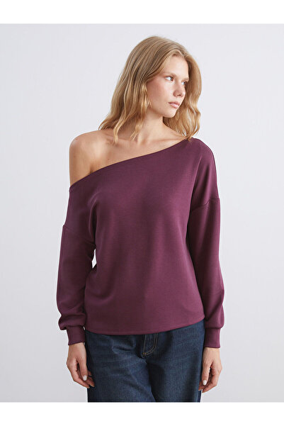 LC Waikiki Peak New Season Boat Neck Women's Sweatshirt