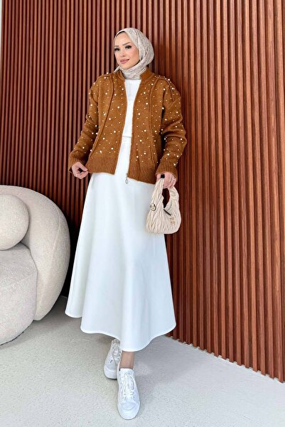 Melike Tatar Pearl Knitwear Cardigan 7007-1