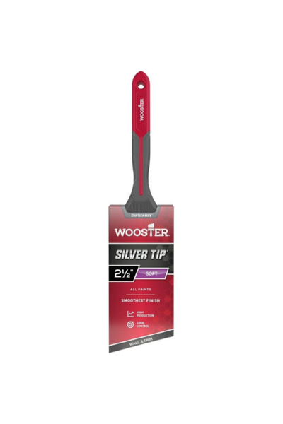 Wooster Silvertip Smoothest Finish Soft Angle Paint Brush 2.5inch
