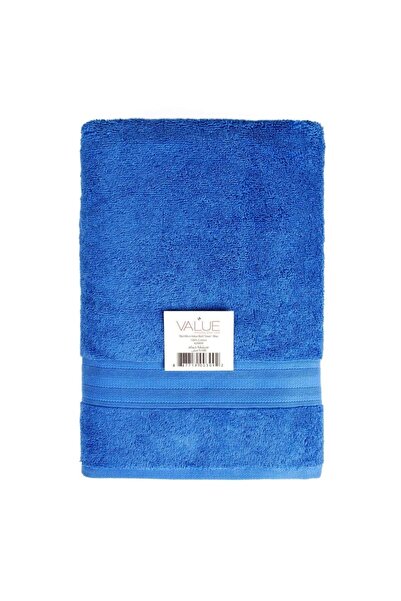 ACE منشفة حمام قطنية من تروبيل فاليو (70 × 140 سم، أزرق)