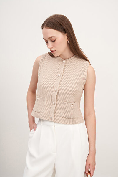 Nissh Knitwear vest blouse