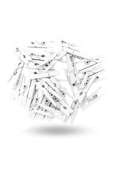 ForWhat 10 PACHETE 1000BUC Set de șuruburi din lemn alb de 2,5 cm pentru biro...