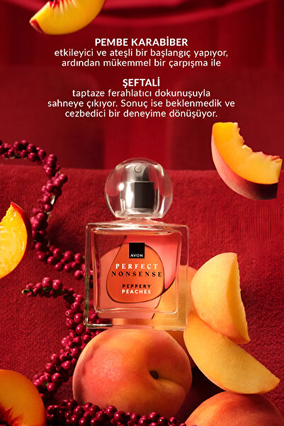 AVON Perfect Nonsense Peppery Peaches 2'li Kadın Parfüm Edp 50 Ml