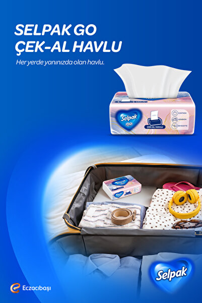 Selpak Go Çek-Al Havlu 6*50 Yaprak
