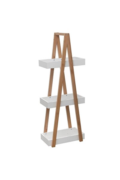 ACE 5Five Natureo Bamboo MDF حامل ثلاثي الطبقات (30 × 18 × 82 سم)