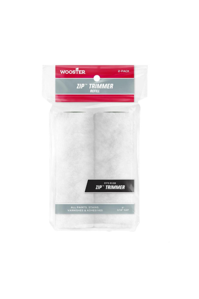 Wooster عبوة إعادة تعبئة أسطوانة طلاء Zip Trimmer من قطعتين مقاس 3 × 3/16 بوصة