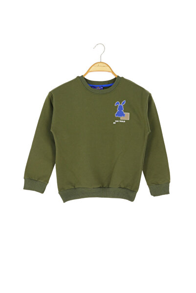 CRASSİ Dečija bluza Zec Štampano Čupkani materijal