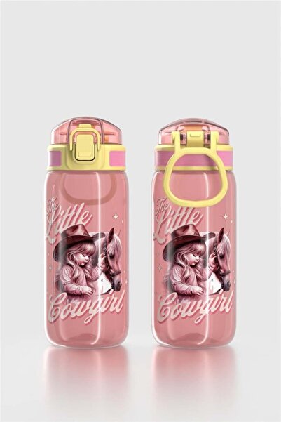 Renga Rybo-X Patterned 530 ml Children's Water Bottle 912164 Pink