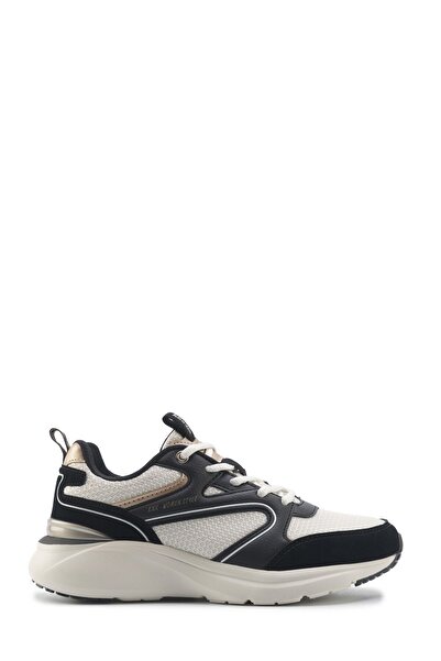 Kinetix Comfortable Lace-Up Casual Sports Shoes Sneaker Ecru