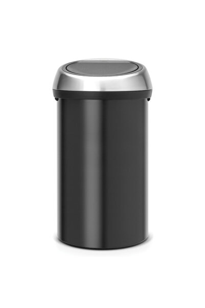 Brabantia Touch Bin 647251, 60 l, Soft and silent opening, Black/stainless steel