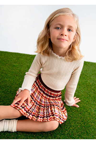 Abel & Lula Patterned Mini Skirt Children's 5522