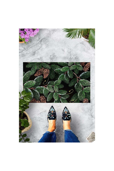 Chilai Home 877CHL1148 Entrance Door Mat, 40x60 cm, PVC, Green