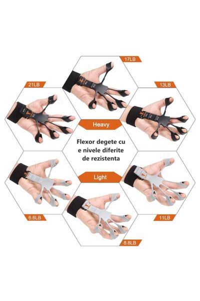 General Store Hand Trainer, Latex, 6 Levels, SA&SO General Store® Black