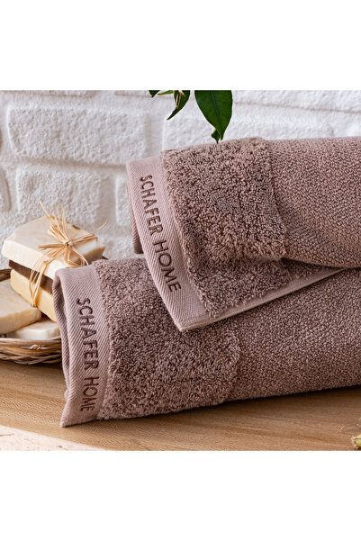 Schafer Home Soft Touch Towel 50X90 cm 1 Piece-Brown