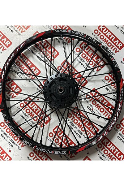 MTS Ride İt Jant Komple Siyah Diskli Model 1.20 x 17