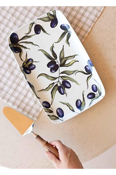 The Mia Olivos Rectangular Serving 33X21 cm Ovs0016