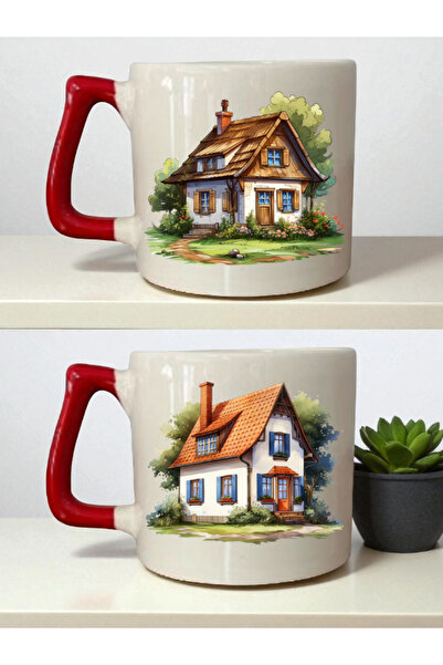 lili hediyelik كوب كويف هاوس مكون من قطعتين - هدايا للحوامل، هدايا يمكن تقديم...