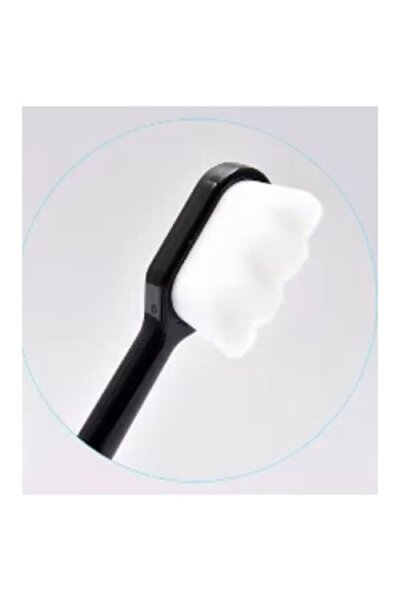 DentalX Manual Toothbrush Black with Ultra-Fine Bristles