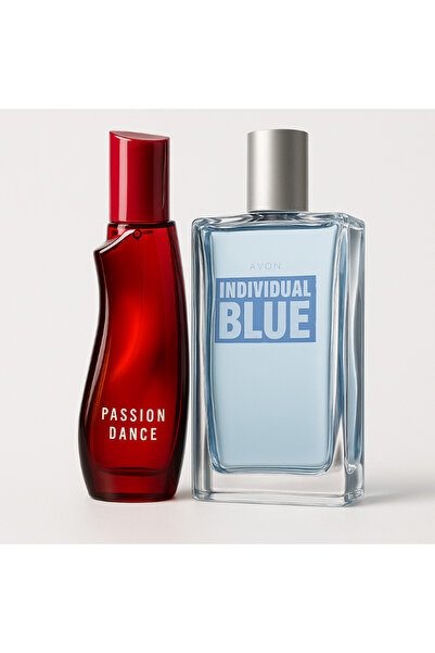 AVON Set Blue & Passion ( EA & EL )