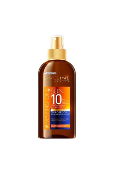 Eveline Eveline Tanning Oil 150ml Magic Oils Accelerator with SPF 10
