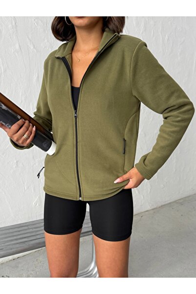 KAPHONE Women's Full Zip 2-Pocket Fleece Jacket