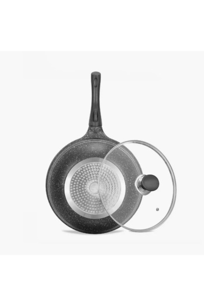 Generic Sonex Eden Die Cast Aluminium Wok - 32 cm